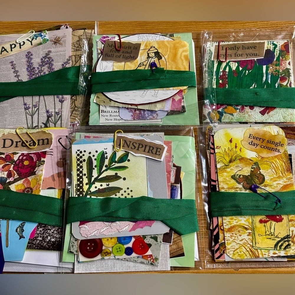 Mini Ephemera kit | Junk Jounaling Supplies Scrapbooking Supplies mix media kit